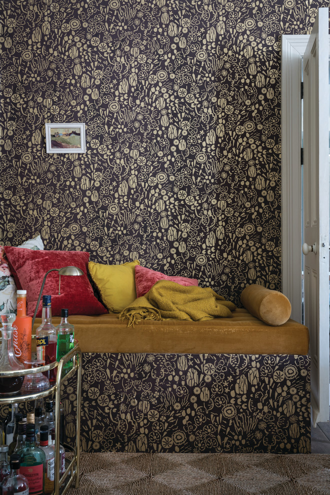 Цветочные обои Farrow&Ball