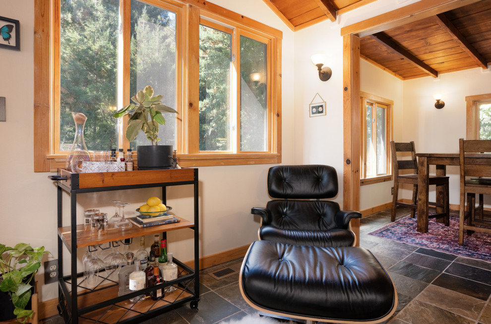 Cozy Living Room in the Redwoods