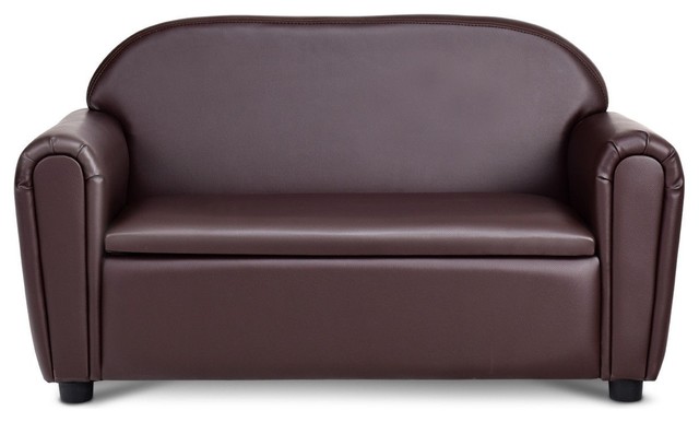 Sy Kids Sofa Armrest Chair With, Leather Sofa Kids