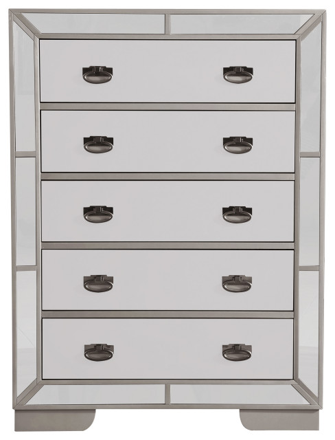 Hollywood Hills 5 Drawer Chest of Drawers, 32