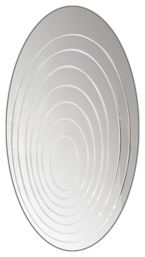 Ripplers Mirrors - Oval
