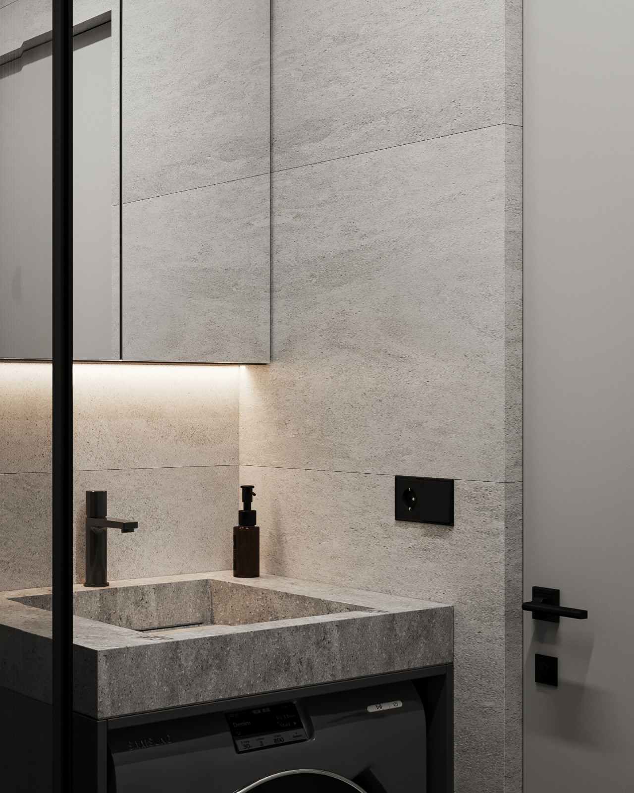 Дизайн-проект 3х-комнатной квартиры в "ЖК БелАрт", 78 кв.м