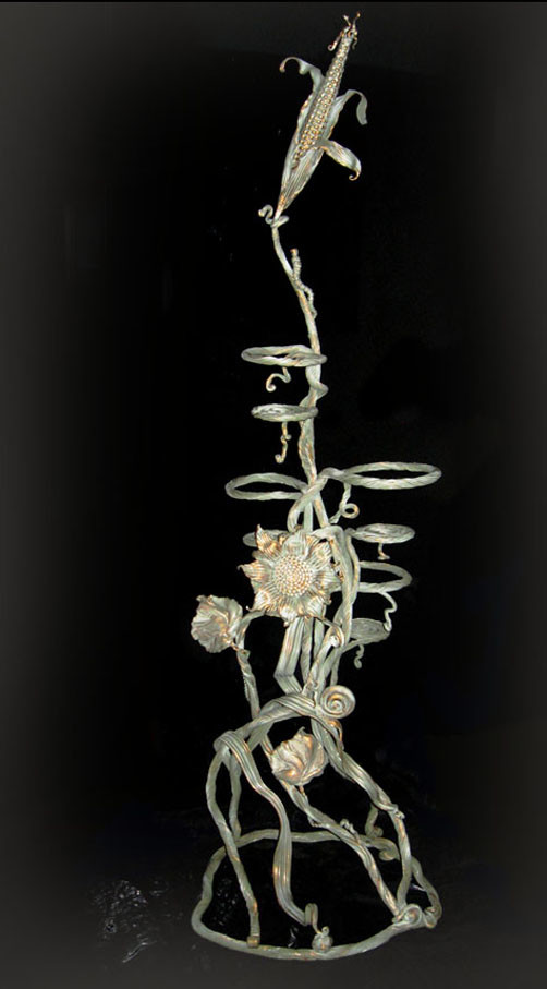 Подставка под цветы "Кукурузина"