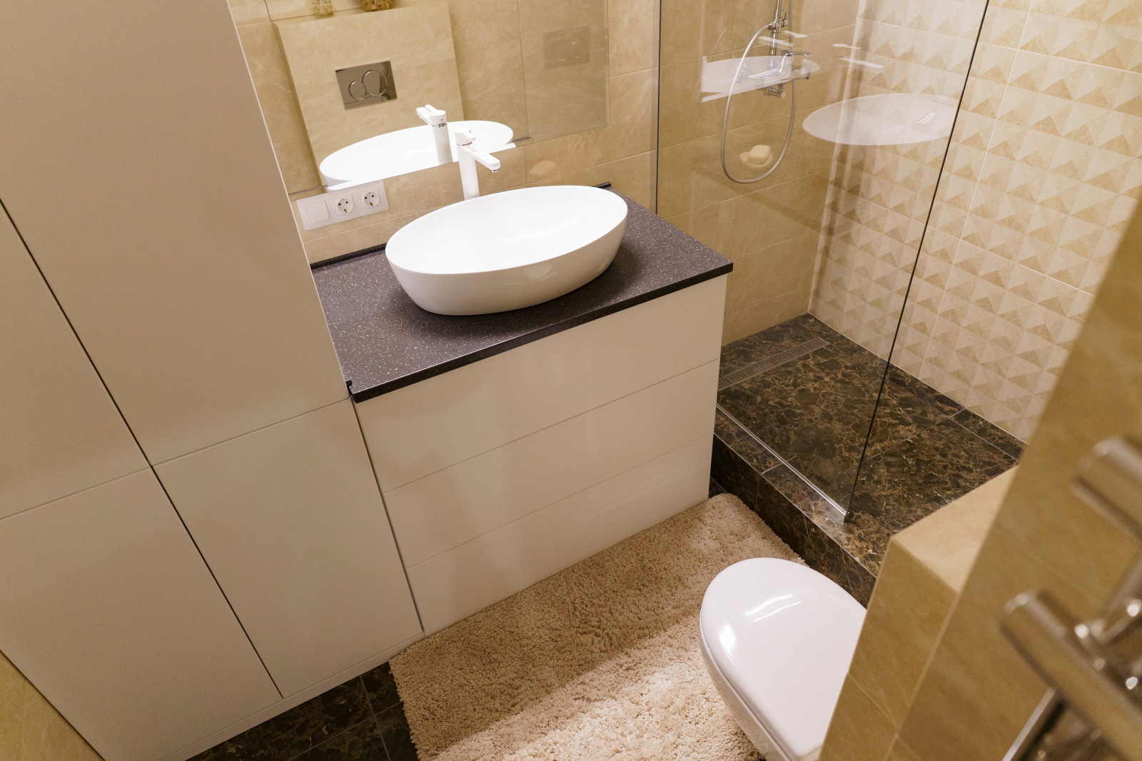 Дизайнерский ремонт квартиры 41 м² в Заречье