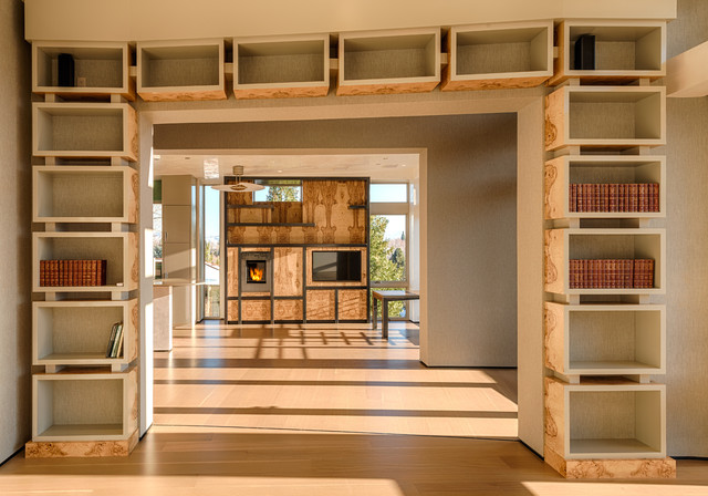 Contemporary Entry modern-flur