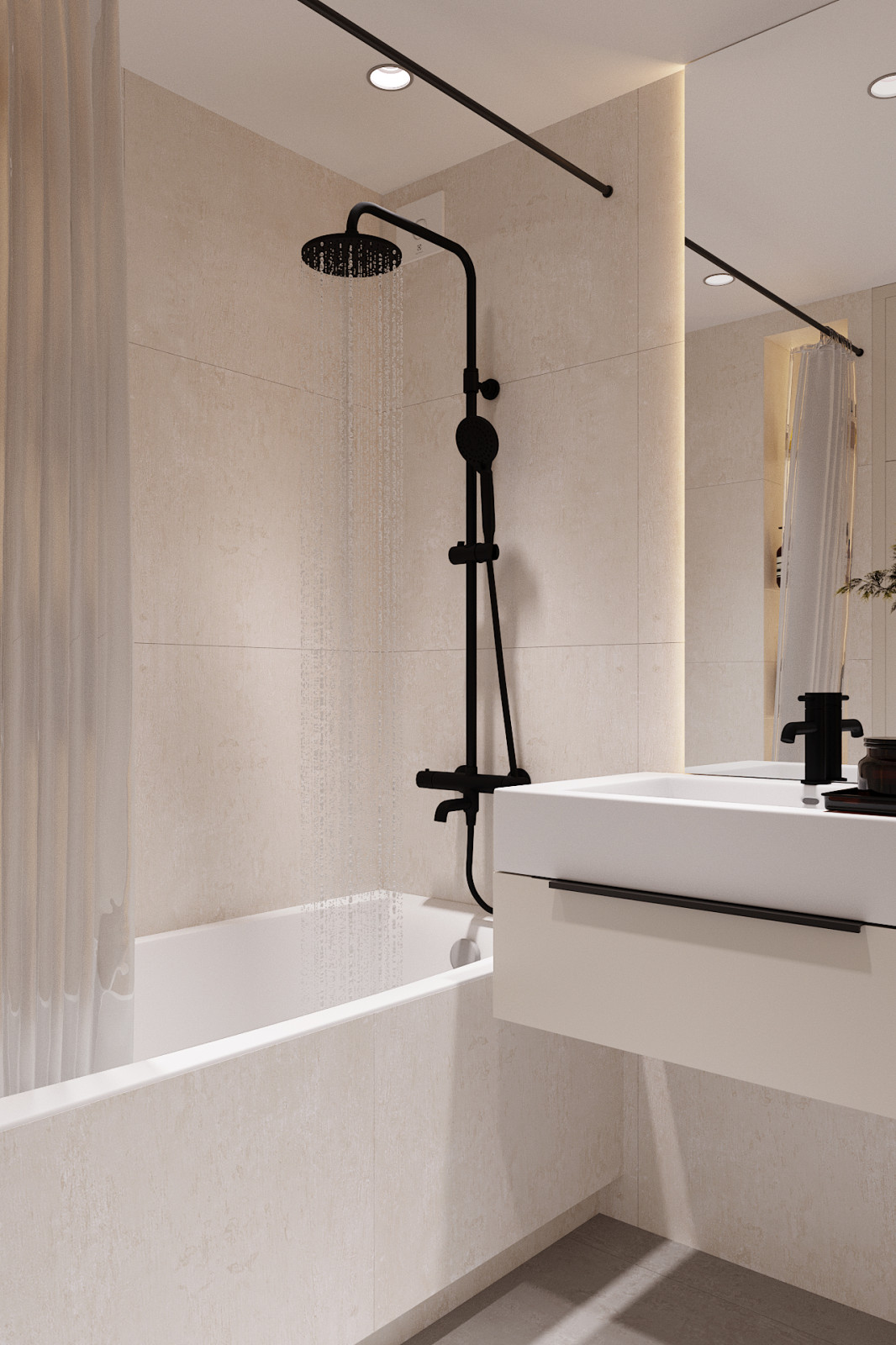 Дизайн проект квартиры, площадью 62 м2