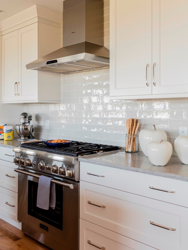 Kitchen - transitional kitchen idea in Boston