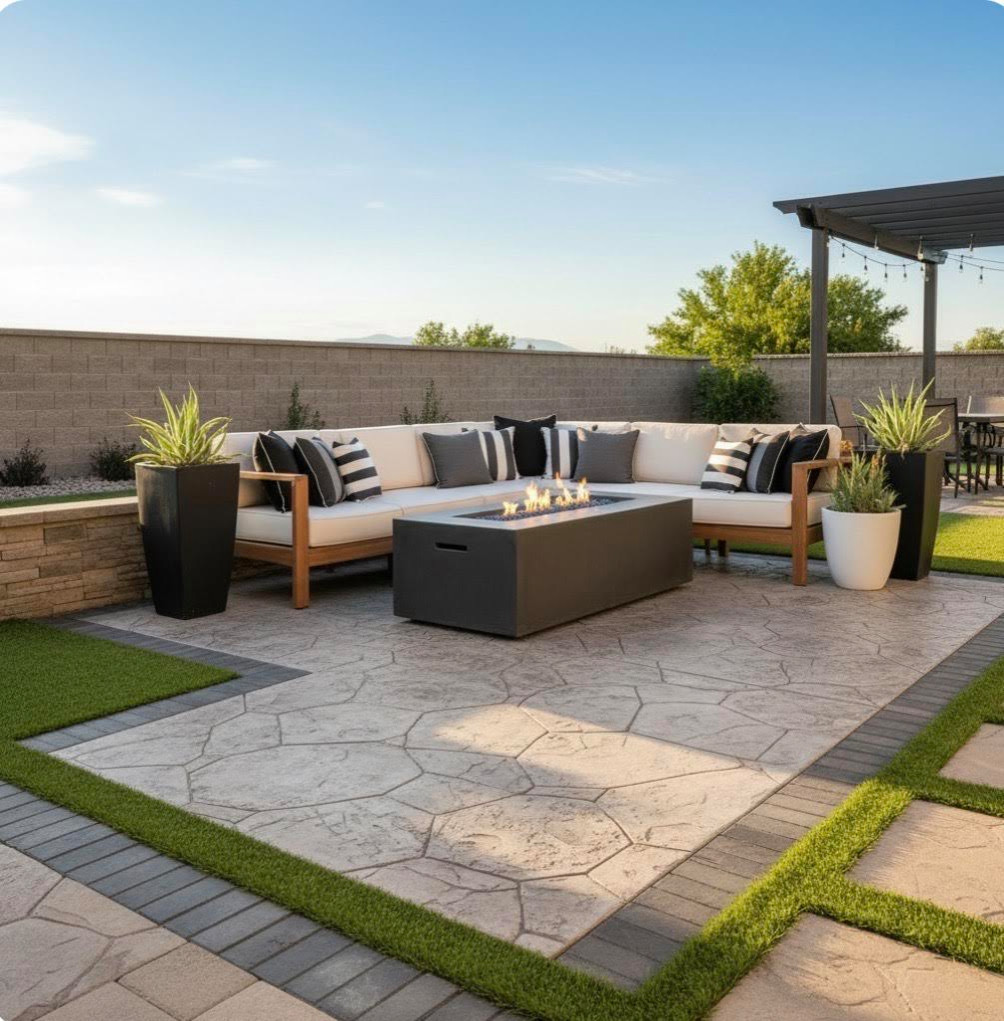 Example of a patio design in Other