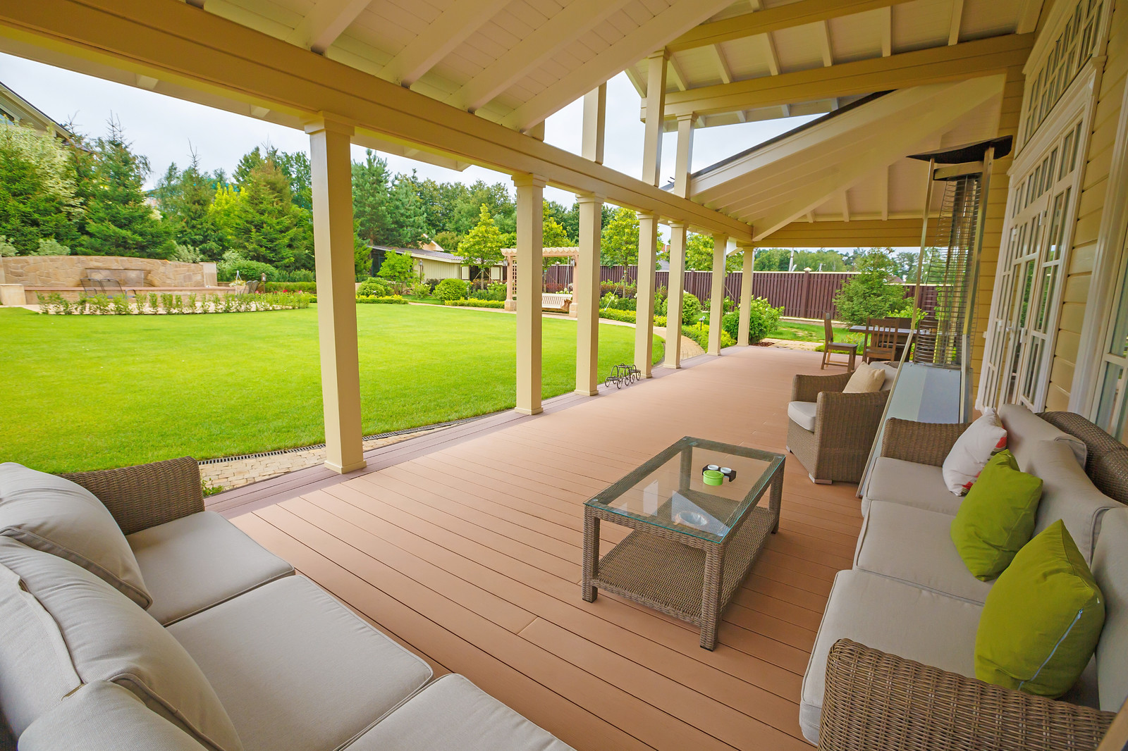 Террасы с видом на идеальный сад