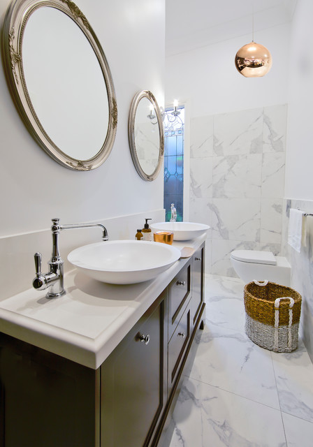 Marble Heaven  Traditional  Bathroom  Melbourne  by GIA Bathrooms  Kitchens