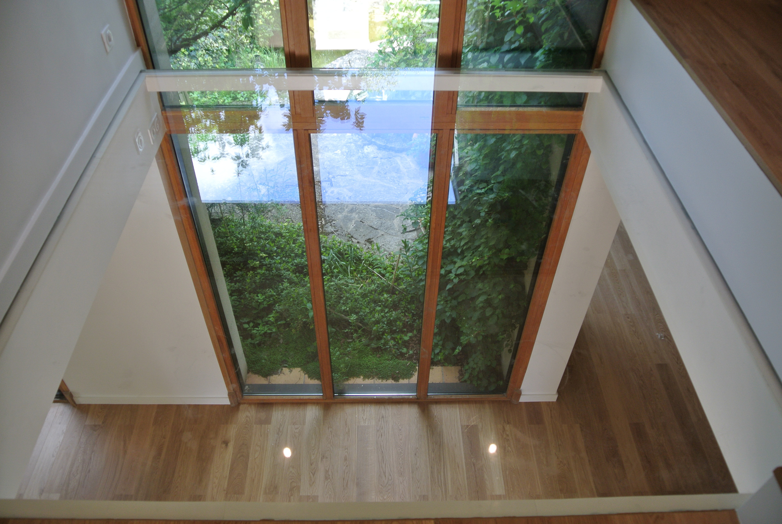 Nouveau plancher de verre de la mezzanine