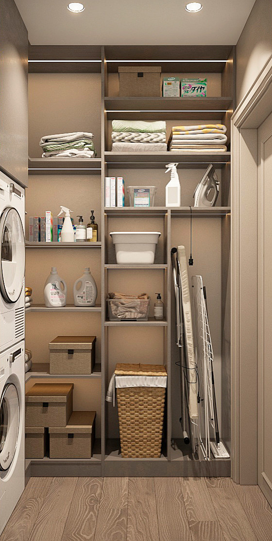 Квартира с вторым светом в современном стиле