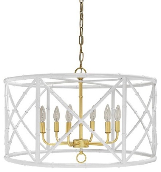 Worlds Away Zia Bamboo Chandelier White With Gold Cer Asian Worlds Away Zia Bamboo Chandelier White With Gold Cer Asian Chandeliers By Greatfurnituredeal