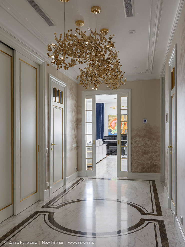 Квартира на Крестовском в стиле современная классика - 125 м²