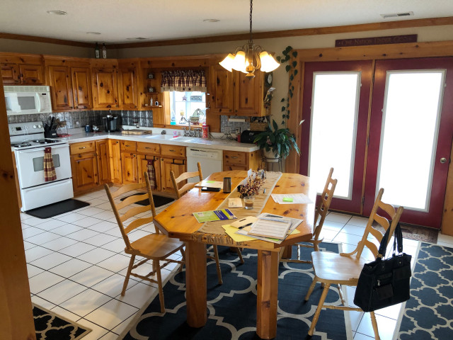 Kitchen Before rustic