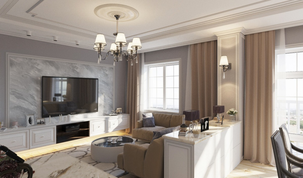 Квартира в классическом стиле