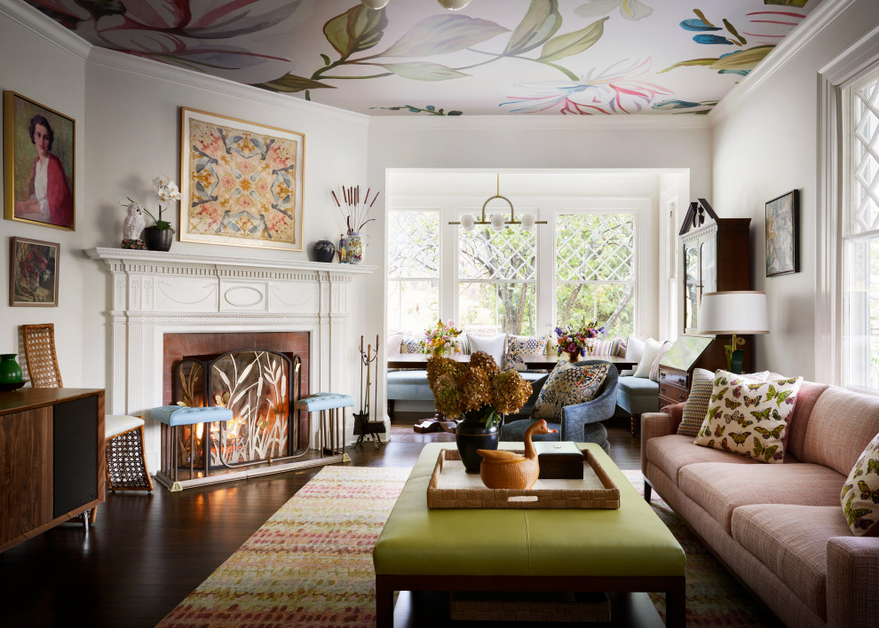 Sutton Foster - Hudson Valley - Transitional - Family Room - Los ...
