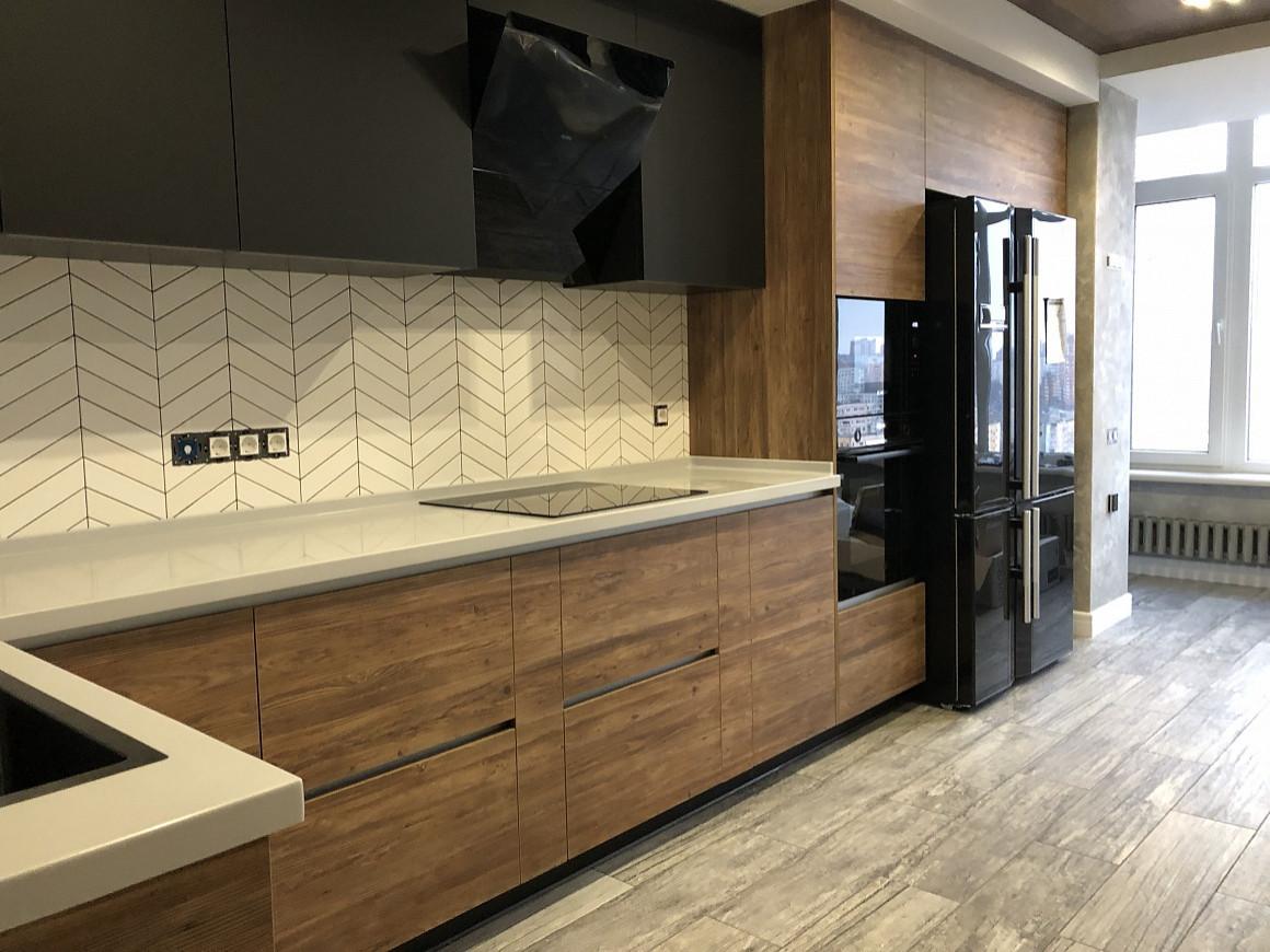 Кухня в индустриальном стиле