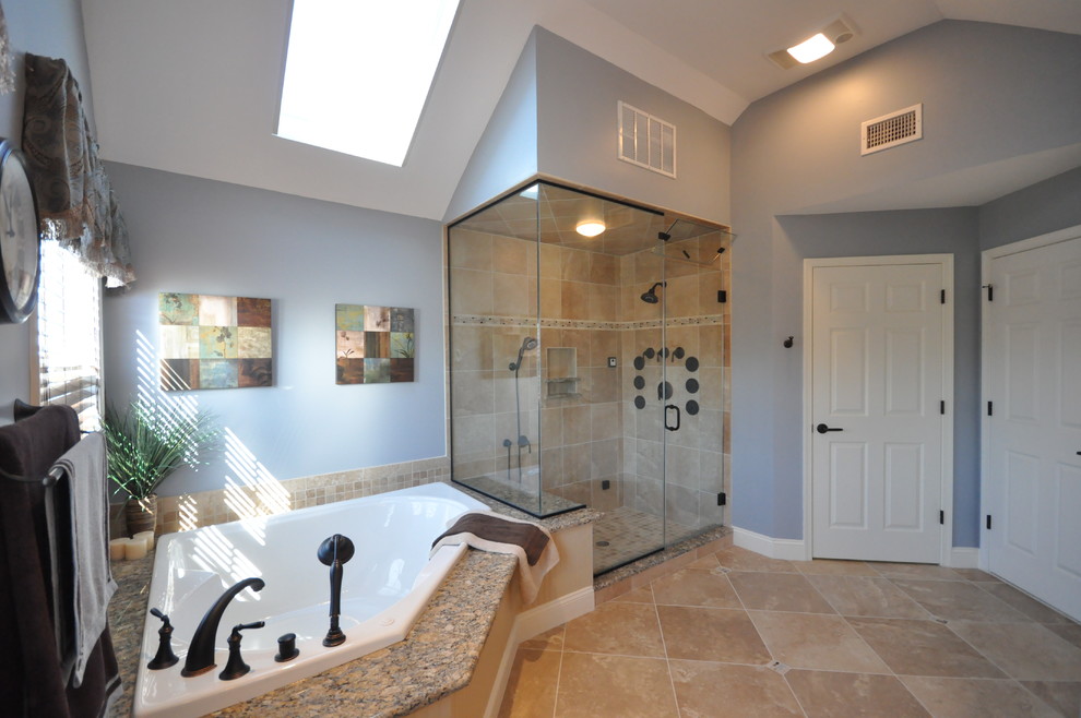 Robbinsville Master Bath Renovation - Transitional - Bathroom ...
