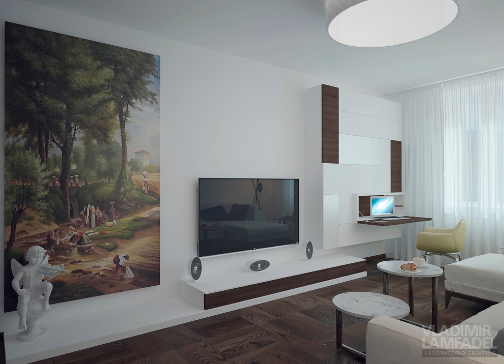 Uno mattina nebbiosa a Milano