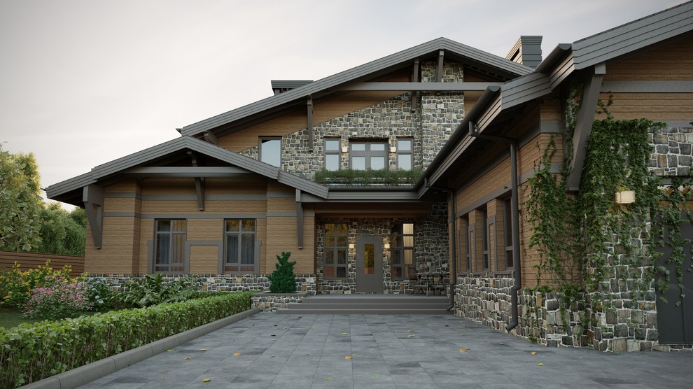 Современный шале в Москве