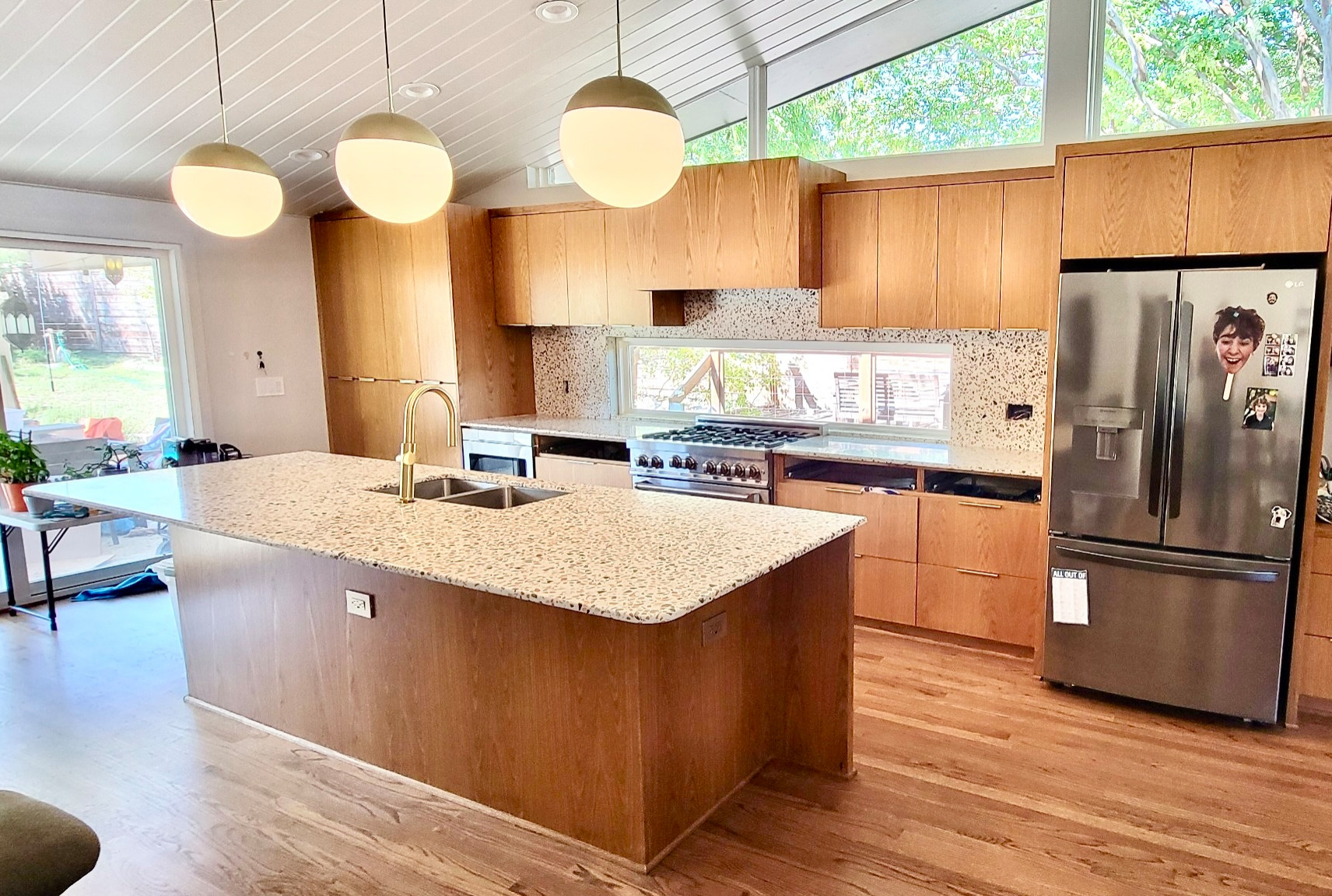 Old Lake Highlands Kitchen and Living Room Remodel