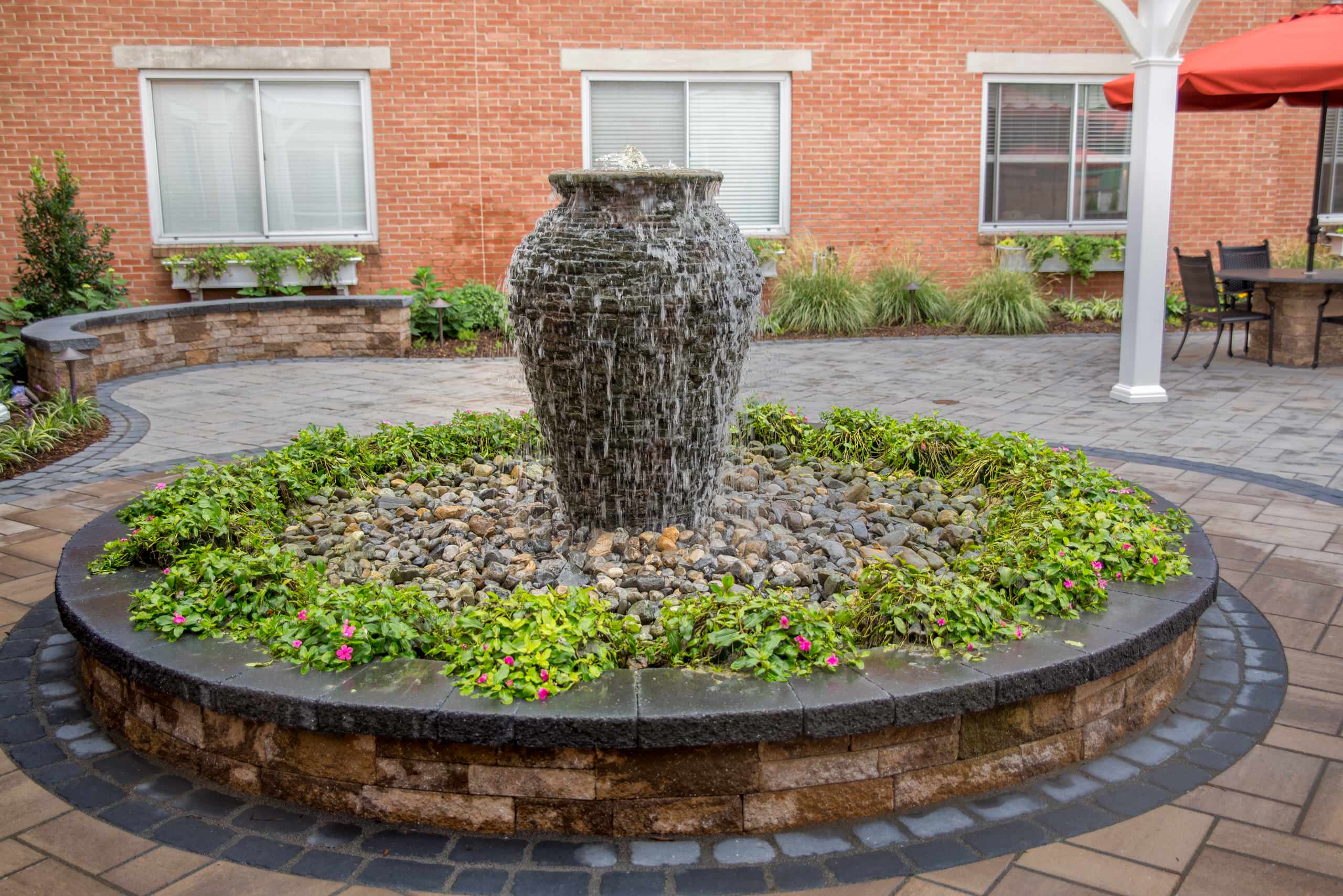 Weymouth Massachusetts Courtyard