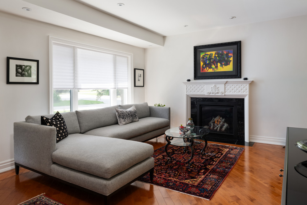 Home Renovations: Bradgate - Transitional - Living Room - Toronto - by ...