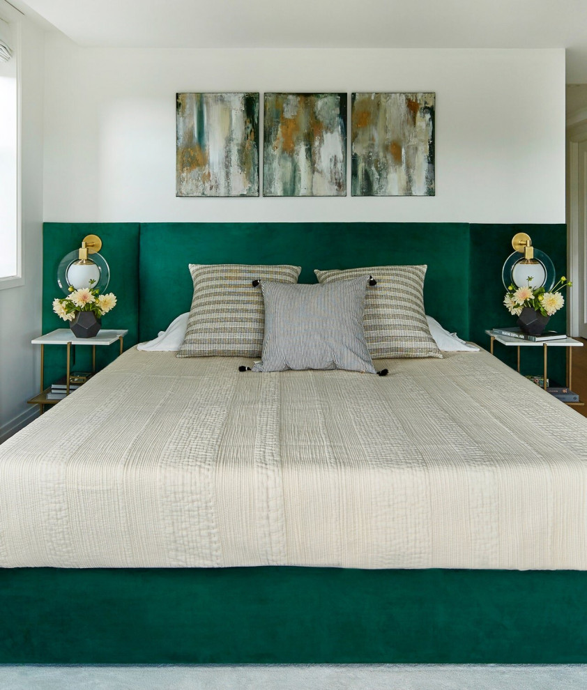 Photo of a midcentury bedroom in New York.