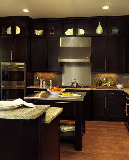 Example of a huge trendy kitchen design in Atlanta