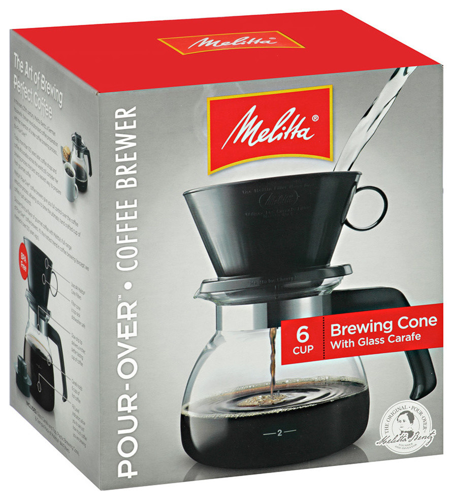 Melitta 2 To 6 Cup Manual Coffee Maker Contemporary Coffee Makers