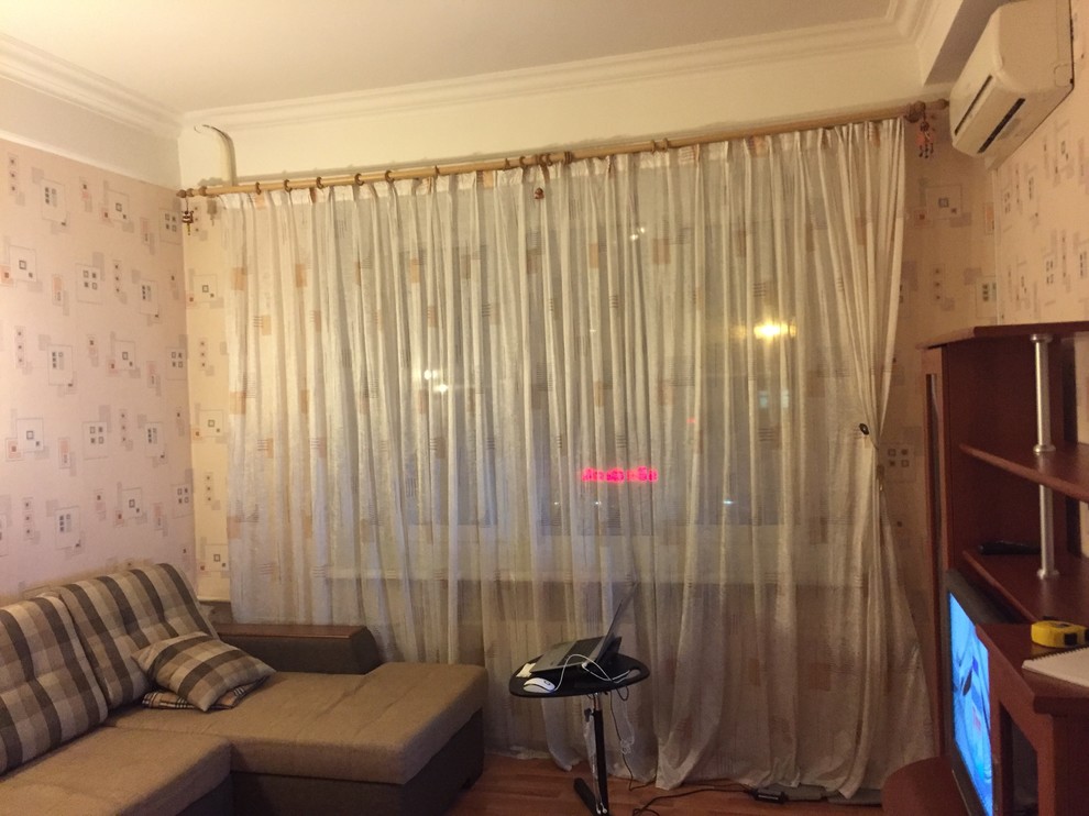 Гостиная до ремонта