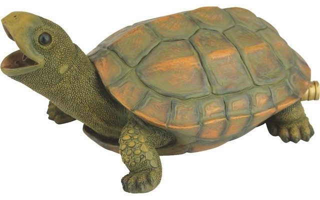 large resin outdoor turtle