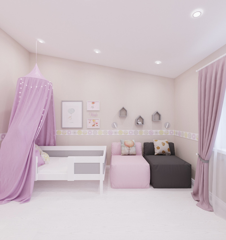 Двухуровневая квартира в стиле Ар-деко