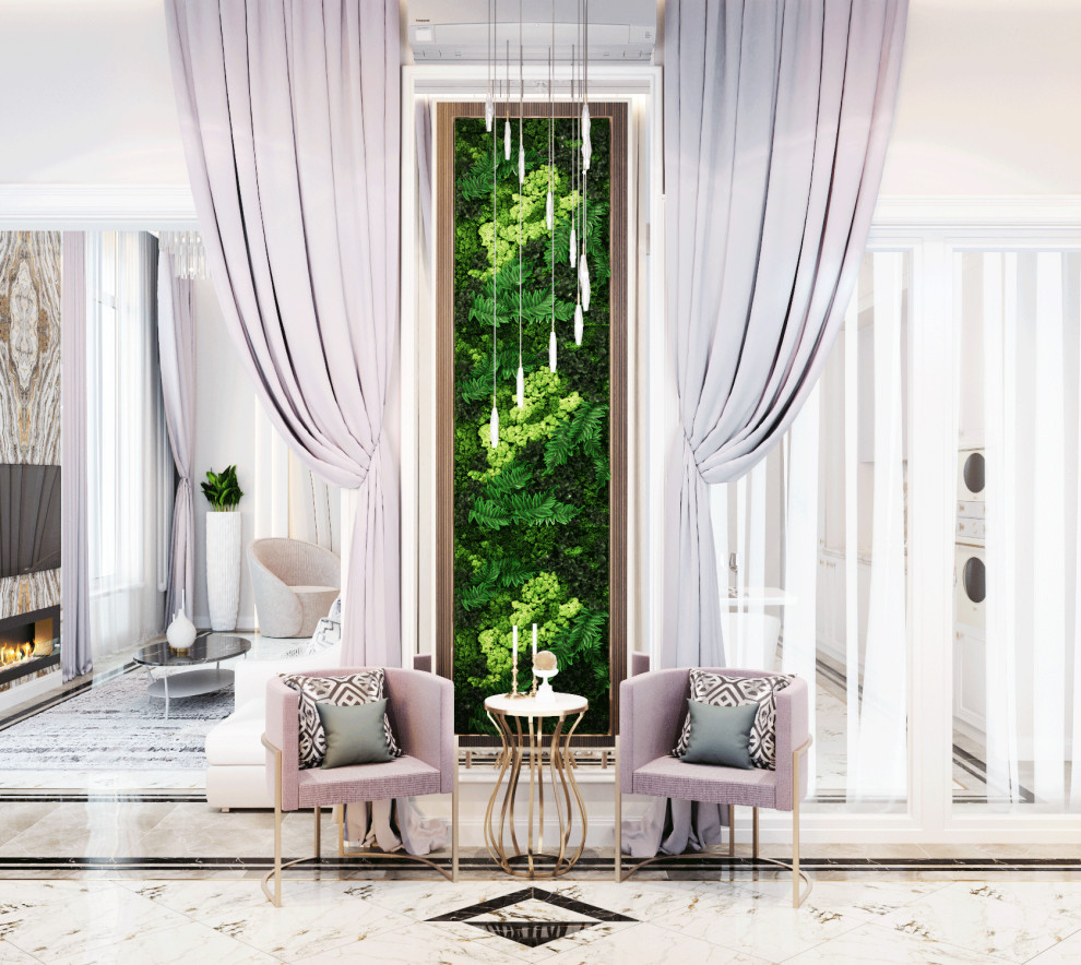 Дизайн-проект 4 комнатной квартиры в Анапе