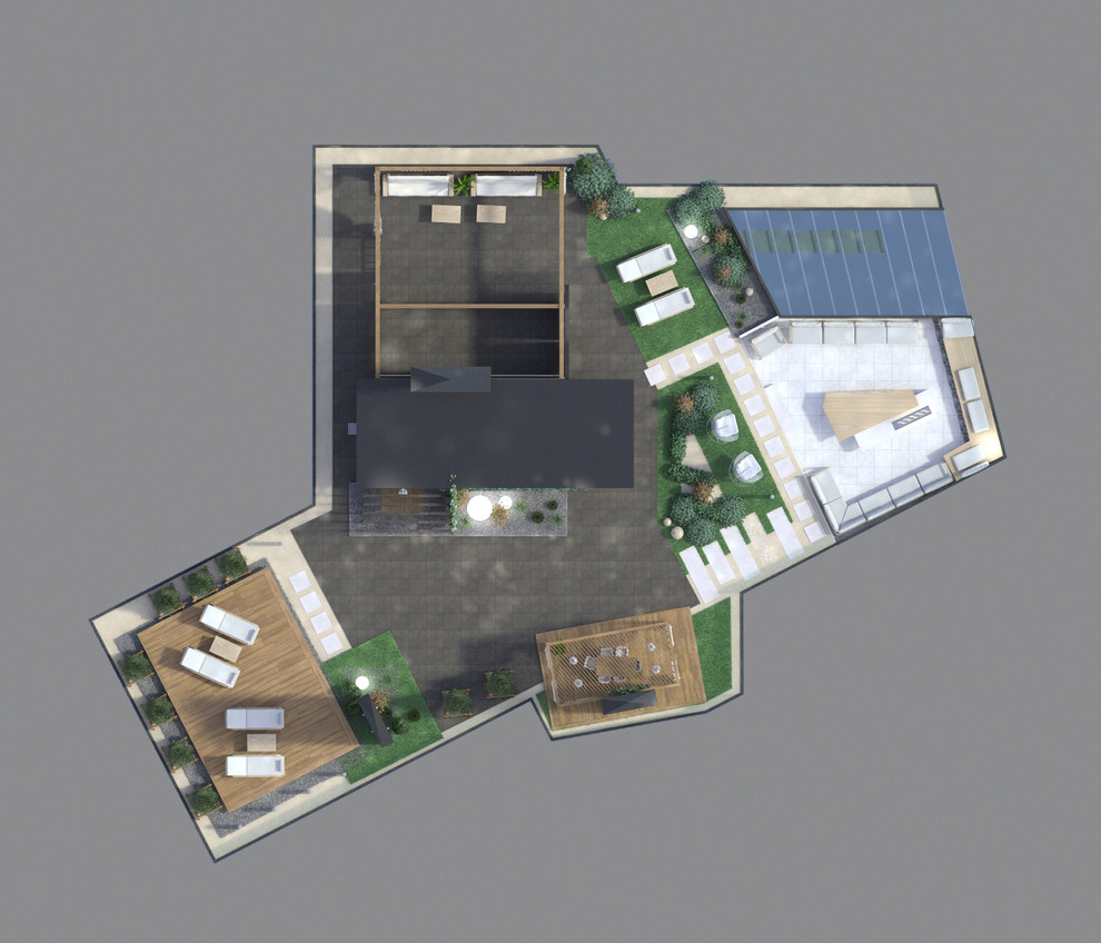 Проект эксплуатируемой кровли