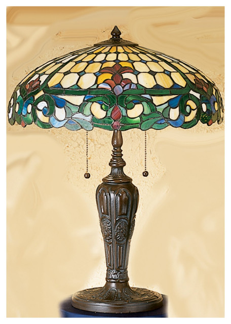 Meyda 24" Duffner & Kimberly Colonial Table Lamp