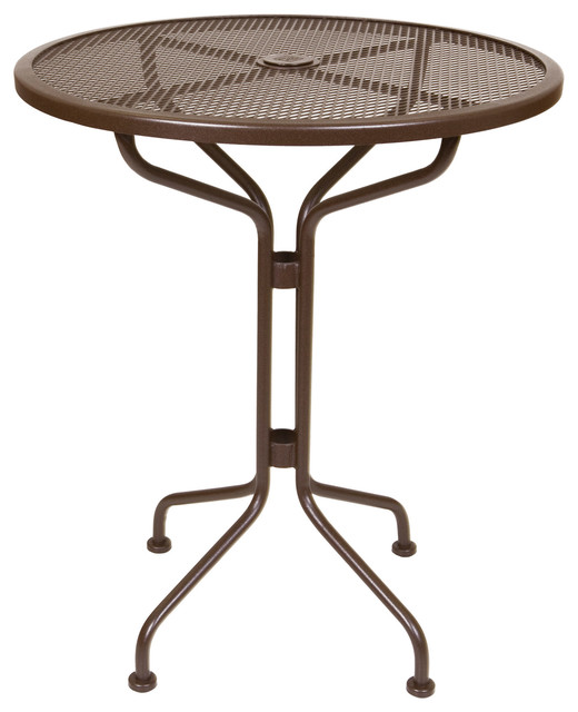 Micro Mesh 30" Round Counter Table