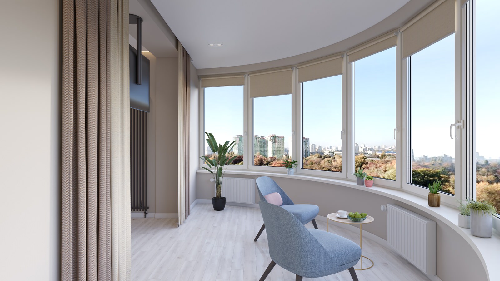 Дизайн четырехкомнатной квартиры Киев