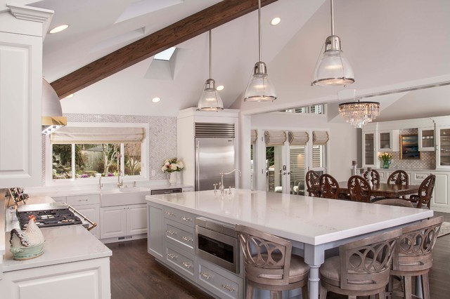 French Inspired Classical Kitchen traditional-kitchen