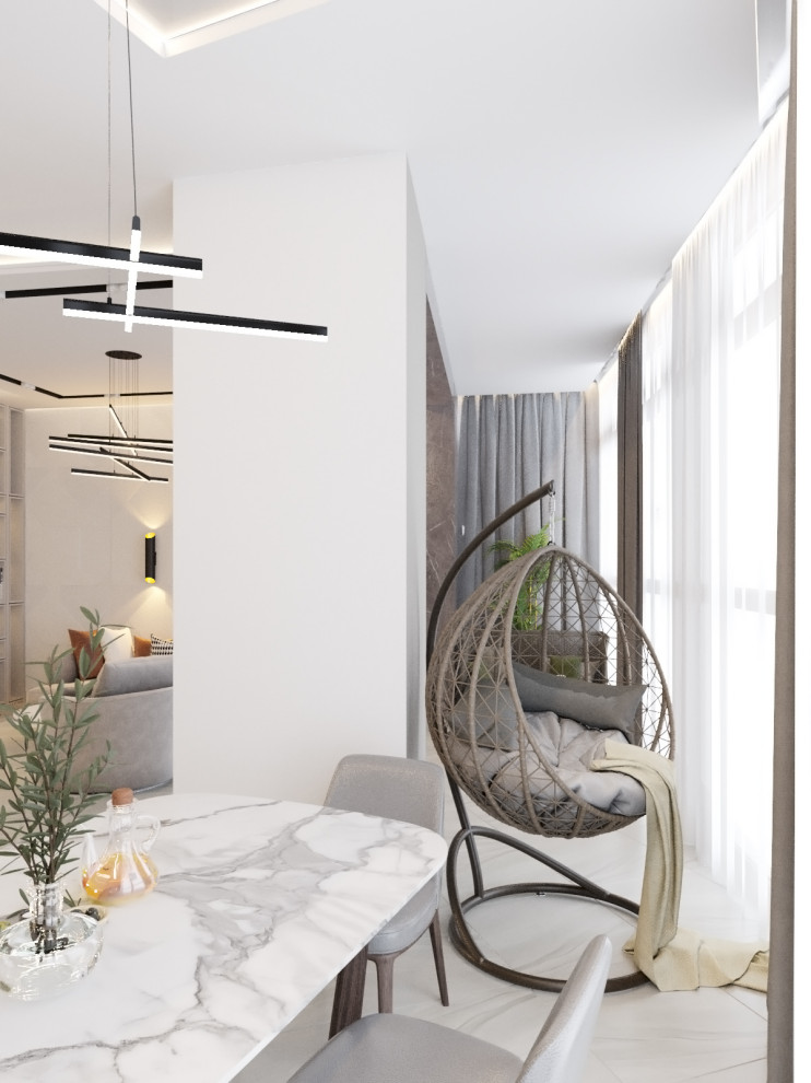 Дизайн-проект квартиры 128кв.м.