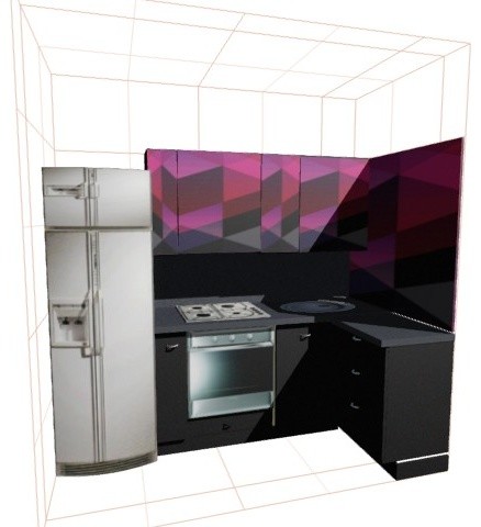 Кухонный гарнитур в "Брежневке"