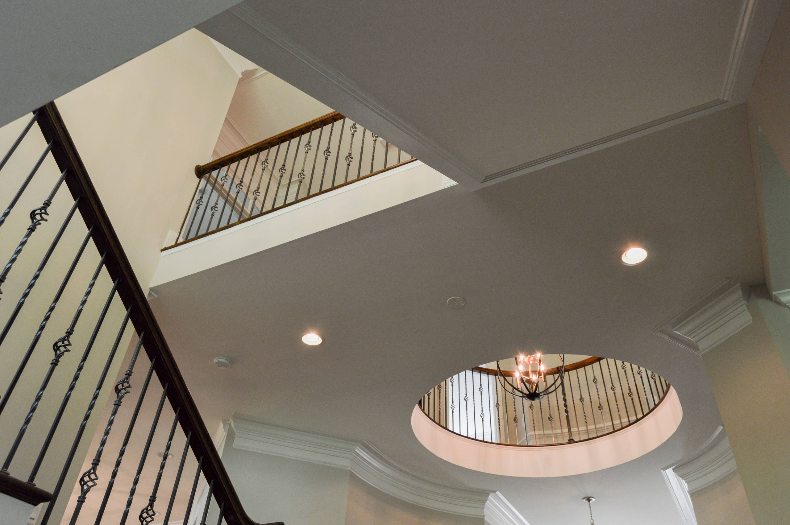 38_European Style Circular Balcony and Multi-level Staircase, Middleburg, VA 201