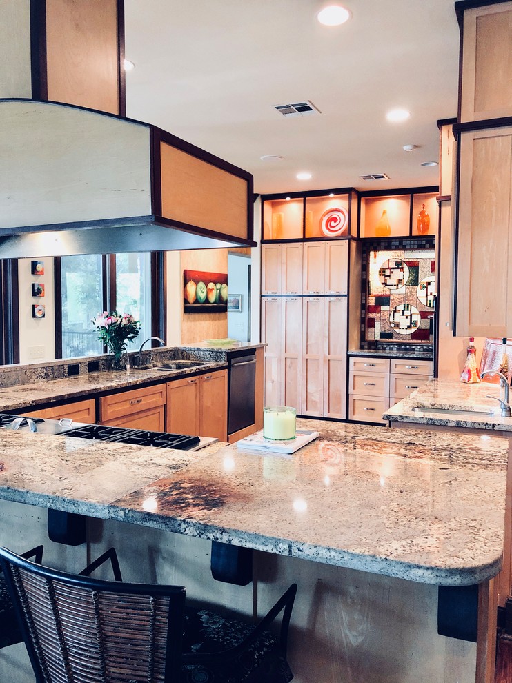 Inspiration for a transitional home design remodel in Jackson