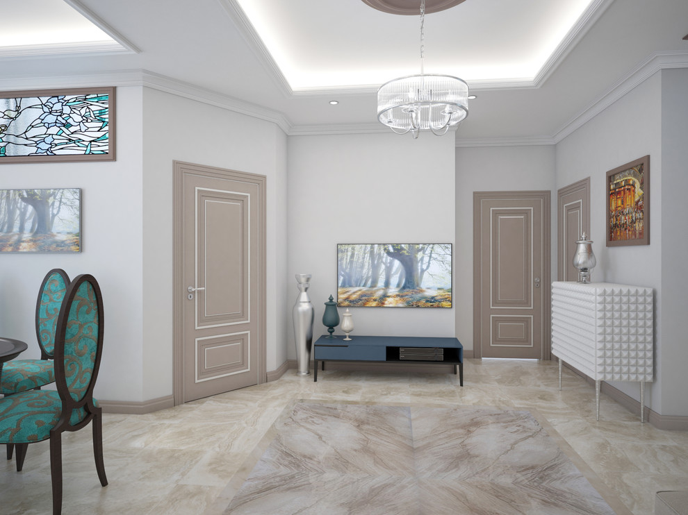 Дизайн-концепция однокомнатной квартиры в Москве