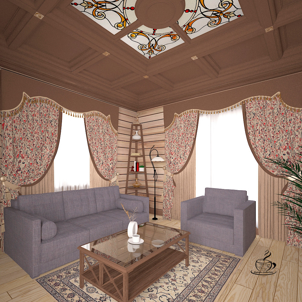 Комната для гостей. Стиль кантри