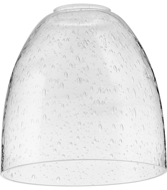 5 Clear Seeded Glass Shade Transitional Lamp Shades By Buildcom - Seeded 5 Glass Bell Pendant Shade 5 Clear Seeded Glass Shade Transitional Lamp Shades By Buildcom - Seeded 5 Glass Bell Pendant Shade