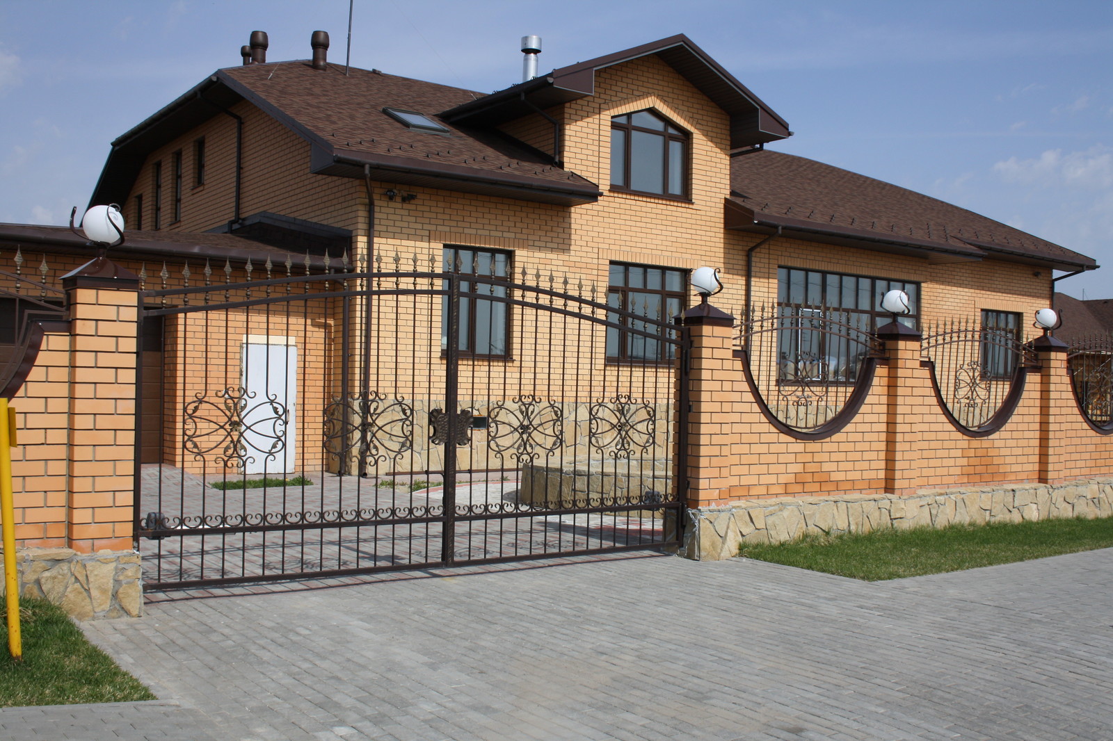 Кованые ворота и калитки