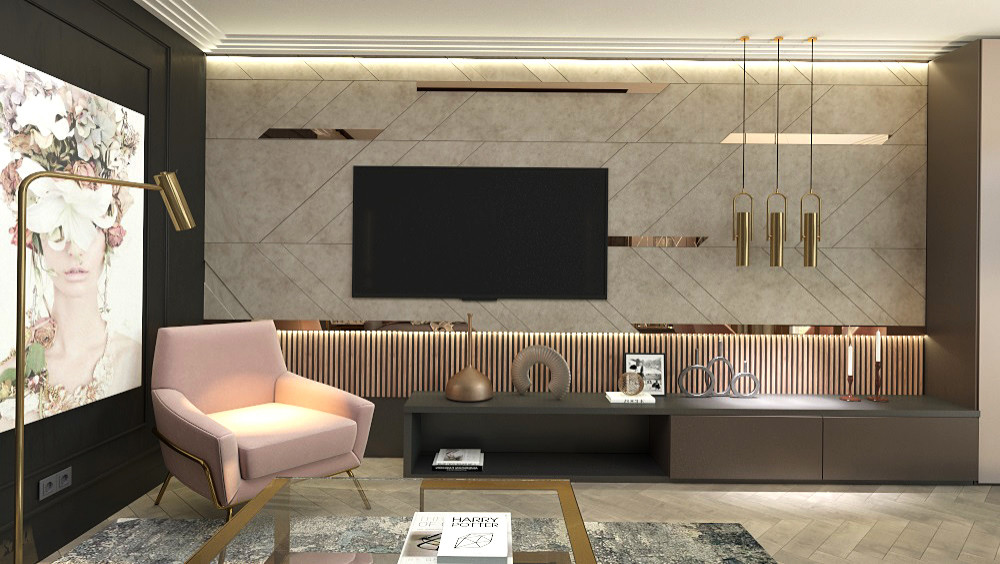 Проект: квартира 60 м2 на Королева, г. Санкт-Петербург