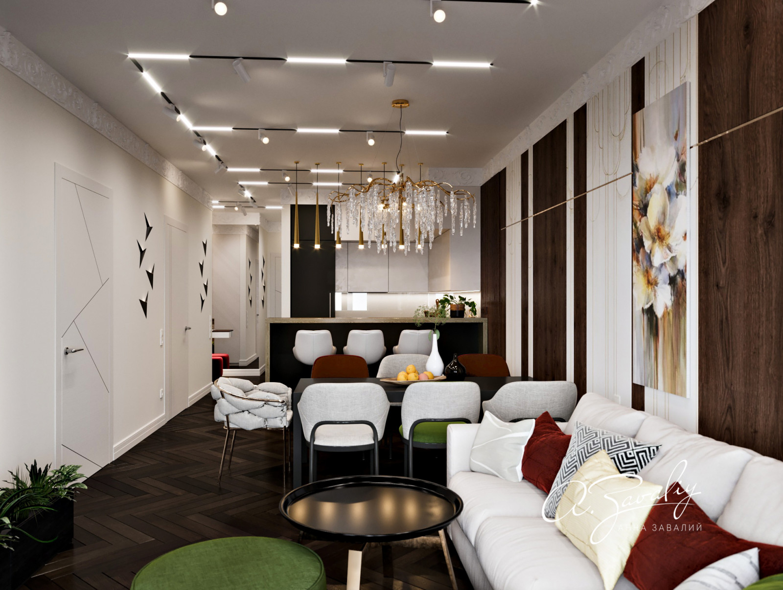 Кухня-гостиная